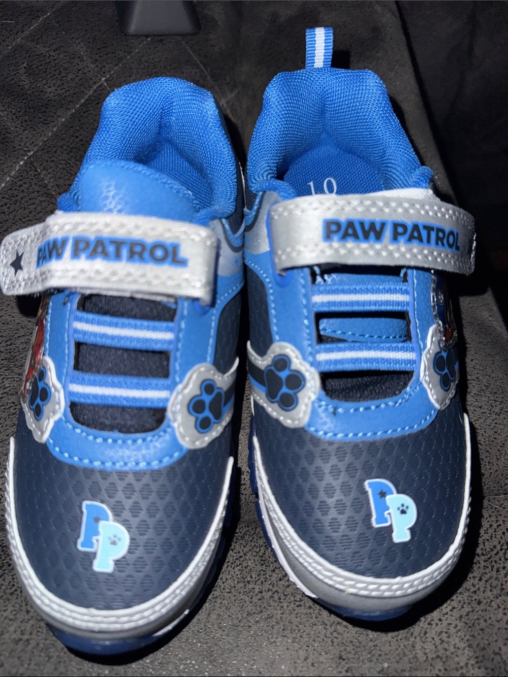 Paw Patrol Blue and Navy Light-Up Kids Sneakers